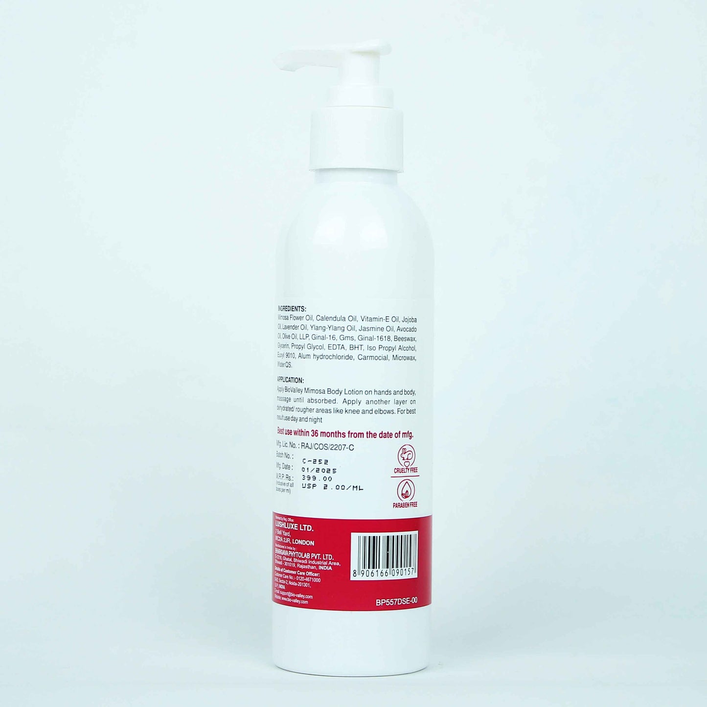 Calendula Mimosa Lotion