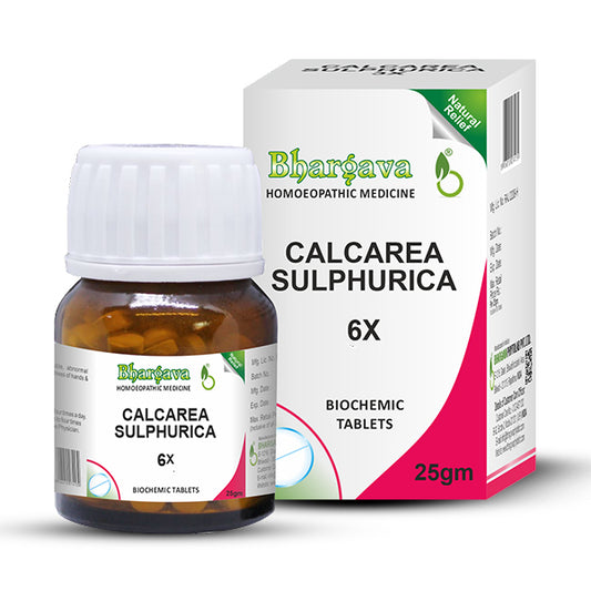 Calcarea Sulphurica (Calcium Sulphate)